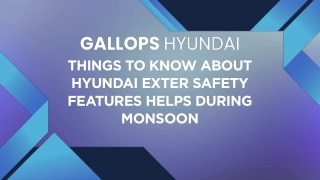 Things to Know About Hyundai Exter Safety Features helps during Monsoon (21-06)