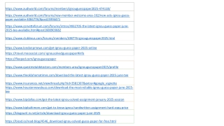 Download IGNOU Guess Papers 2025