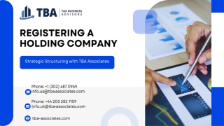 Registering a Holding Company-Strategic Structuring with TBA-Associates
