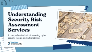 Comprehensive Security Risk Assessment & Program Management Solutions