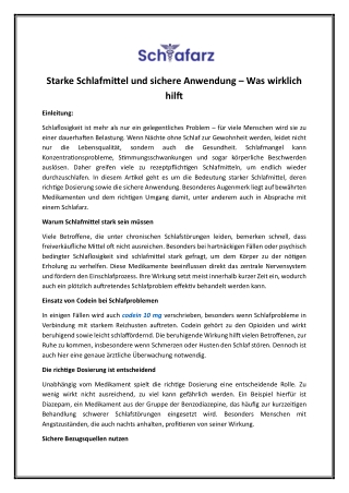 Codein 10 Mg | Schlafarz