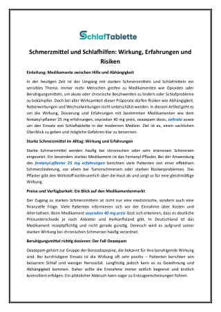 Zoltrat | Schlaftablette.net