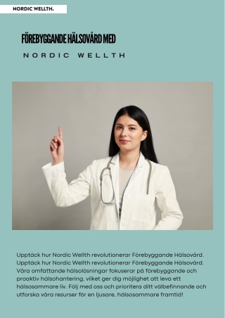 Förebyggande Hälsovård med Nordic Wellth