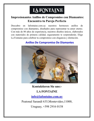 Impresionantes Anillos de Compromiso con Diamantes Encuentra tu Pareja Perfecta