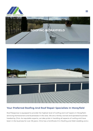 Roof Repairs Morayfield