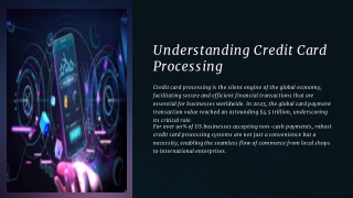 Credit card processing