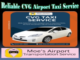 Reliable CVG Airport Taxi Service