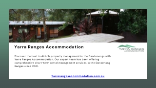 Expert Airbnb Cleaning Services for Yarra Valley Hosts