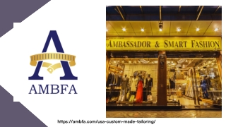 Tailor Suits Maryland