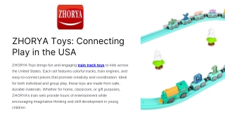 Train Track Toy in United States | ZHORYA Toys