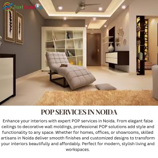 POP services in Noida