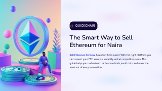 Your Ultimate Guide to Selling ETH for Naira Without Stress