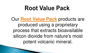 Root Value Pack
