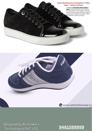 Shoes Manufacturers and Suppliers in Sikar, Jaipur – Carbon Footwear