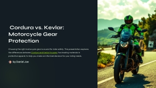 Cordura Trousers vs Kevlar – Which Motorcycle Gear Offers the Best Protection?