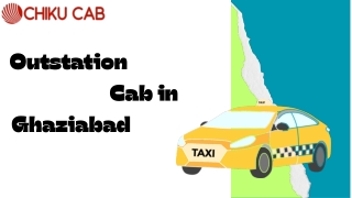 Outstation Cab in Ghaziabad