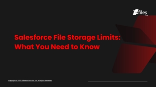 How to Handle Salesforce File Storage Limits | XfilesPro