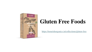 Gluten Free Foods