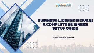 Business License in Dubai A Complete Business Setup Guide