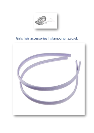 Girls hair accessories | glamourgirlz.co.uk