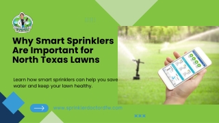 Top Benefits of Smart Sprinkler Systems for North Texas Lawns