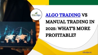 Algo Trading vs Manual Trading in 2025: What's More Profitable?