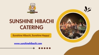 Top Hibachi Catering Service in Rosemary Beach for All Events