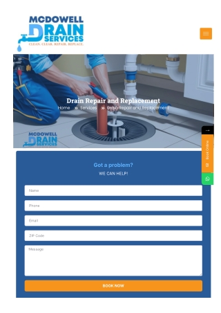 Drain Replacement St Catharines