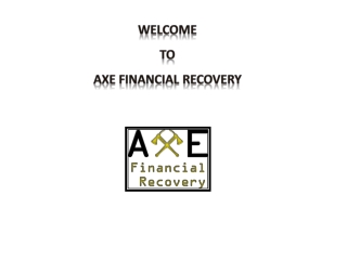 Financial Recovery Services in The USA | Axe Financial Recovery
