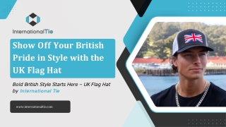 Show Off Your British Pride in Style with the UK Flag Hat