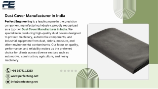 Dust Cover Manufacturer in India