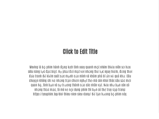 Một số nhận xét, đánh giá phim Moving