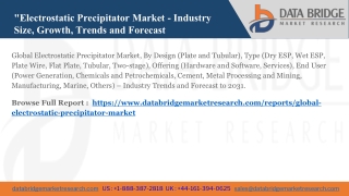 Global Electrostatic Precipitator Market