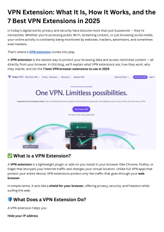 VPN Extension