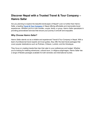 hamro safar tour and travels june  (1)