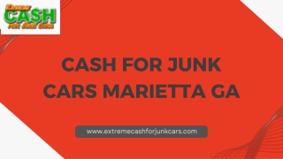 Top Cash for Junk Cars in Marietta GA – Fast Pickup