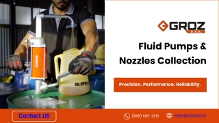 Reliable Fluid Pumps & Precision Nozzles for Efficient Transfer
