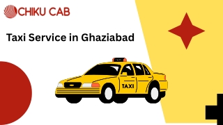 Taxi Service in Ghaziabad