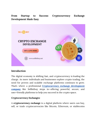 crypto exchange development company