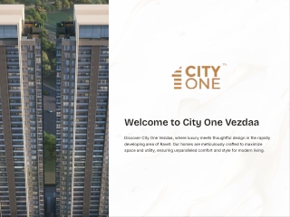 Welcome to City One Vezdaa – Premium 3 BHK Flats in Ravet