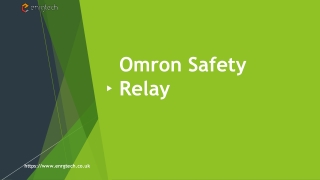 Omron Safety Relay