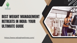Best Weight Management Retreats in India Your Ultimate Guide