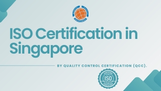ISO Certification in Singapore | Quality Control Certification