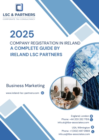 Company Registration in Ireland - A Complete Guide by Ireland LSC Partners