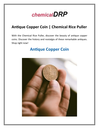 Antique Copper Coin