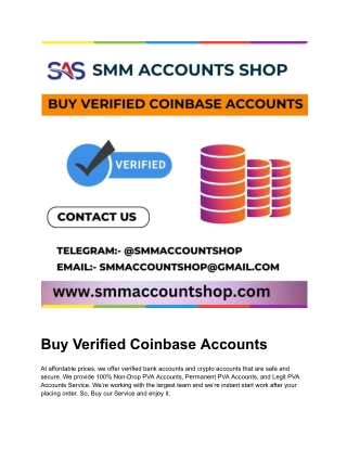 Buy Verified Coinbase Accounts pdf