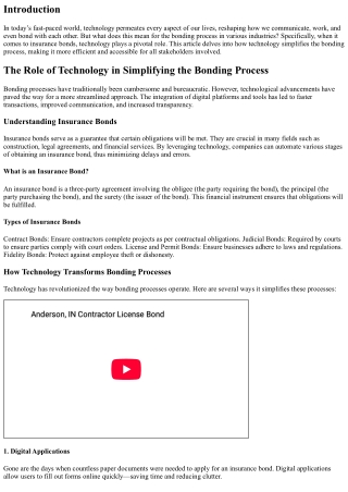 The Role of Technology in Simplifying the Bonding Process