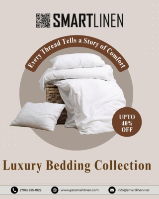 The Smartlinen luxury bedding collection