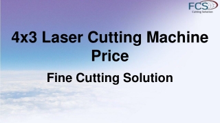 4x3 Laser Cutting Machine Price