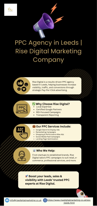 PPC Agency in Leeds  Rise Digital Marketing Company